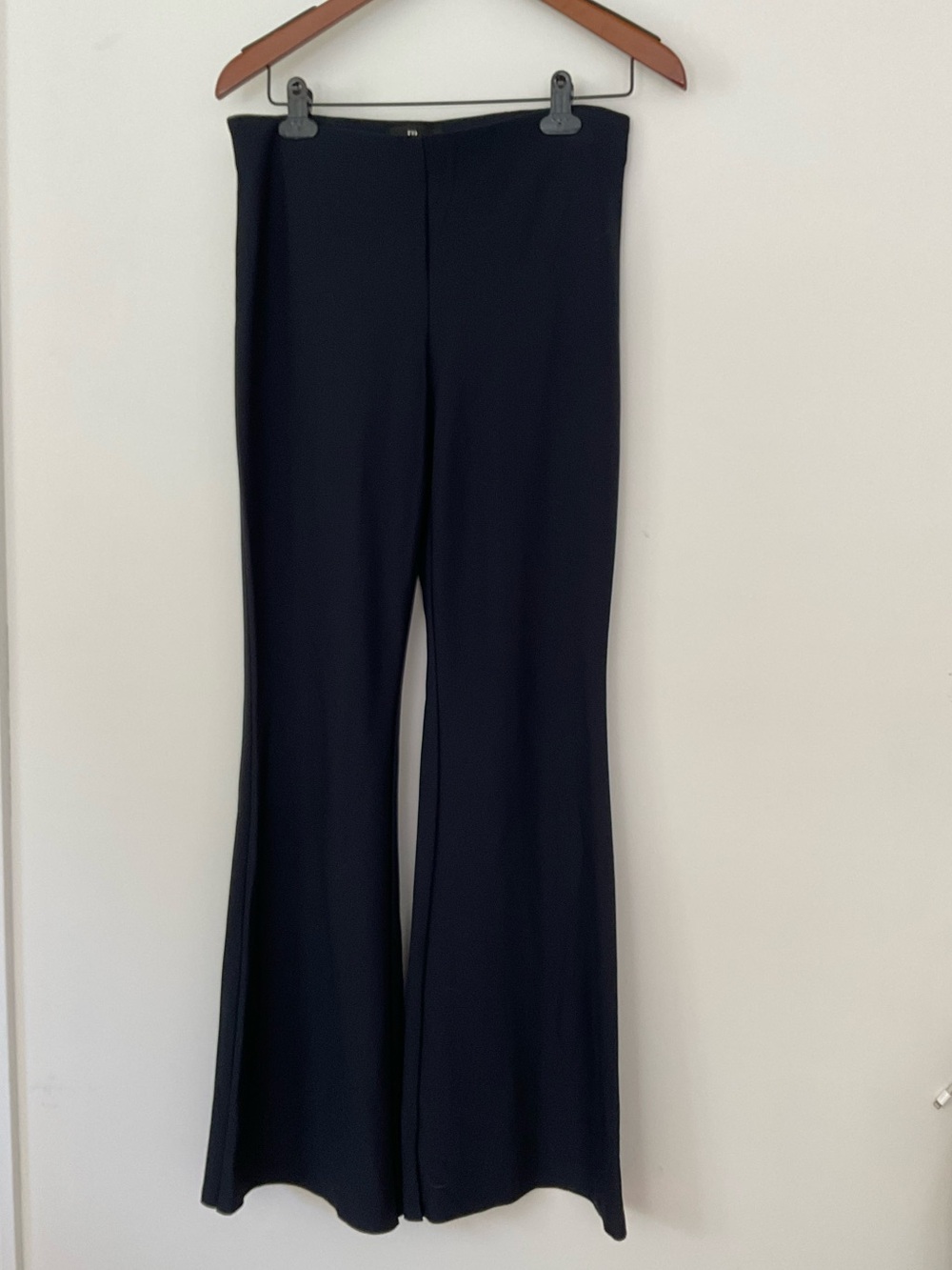 Banana Republic Navy Blue Flare Dressy Pants